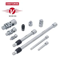 Craftsman V-Series 1/4, 3/8 And 1/2 In. Drive Socket Accessory Set 10 Pc -Professional Tools Discount Store 9b8c6b09 6416 4be2 97c2 26e317379432