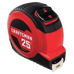 Craftsman 25 Ft. L X 1 In. W Tape Measure 1 Pk -Professional Tools Discount Store 9d20feb0 9b38 4adb a4b9 571dc63abb5f