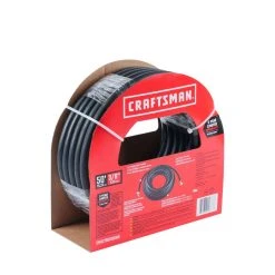 Craftsman 50 Ft. L X 3/8 In. D Rubber Air Hose 300 Psi Black -Professional Tools Discount Store a2a38b81 9264 4517 b95a 17e4c1fd5fcd