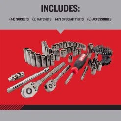 Craftsman OVERDRIVE 1/4 And 3/8 In. Drive Metric/SAE 6 Point Mechanic's Tool Set 99 Pc -Professional Tools Discount Store a7e10750 1d61 4c57 96b6 802cd9b203dc