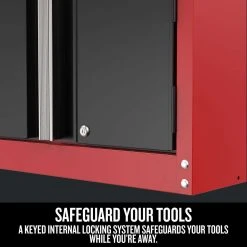 Craftsman 18 In. H X 28 In. W X 12 In. D Black/Red Steel Wall Cabinet -Professional Tools Discount Store ab8a0f85 c05e 4907 b018 6c307fb4ce88