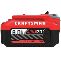 Craftsman V20 CMCB206 6 Ah Lithium-Ion High Capacity Battery 1 Pc -Professional Tools Discount Store aea68f49 d099 4661 84f4 065d4b0cddec