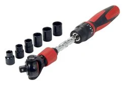 Craftsman 3/8 In. Drive Metric 6 Point Socket Wrench Set 7 Pc