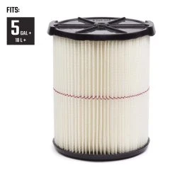 Craftsman 6.75 In. D General Purpose Wet/Dry Vac Cartridge Filter 5-20 Gal 2 Pc -Professional Tools Discount Store b2af5536 d7ea 4409 a752 84df943e8d52