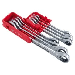 Craftsman V-Series Metric Reversible Ratcheting Combination Wrench Set 8 Pc