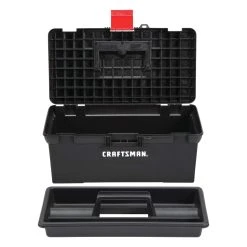 Craftsman 16 In. Classic Tool Box 442 Cu In Black 10 Craftsman 16 In. Classic Tool Box 442 Cu In Black -Professional Tools Discount Store b6487b10 8944 43b1 98ac 974d3af1f517
