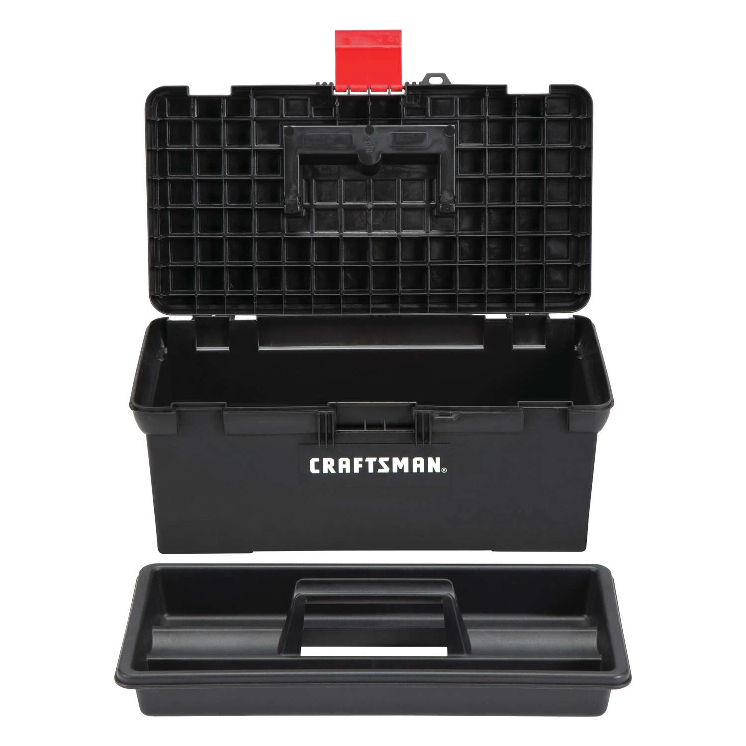Craftsman 16 In. Classic Tool Box 442 Cu In Black 5 Craftsman 16 In. Classic Tool Box 442 Cu In Black - Image 3