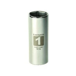 Craftsman 1 In. X 1/2 In. Drive SAE 6 Point Deep Socket 1 Pc