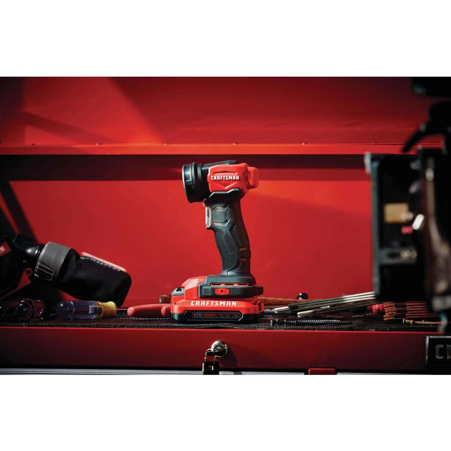 Craftsman V20 140 Lm LED Battery Stand (H Or Scissor) Work Light 7 Craftsman V20 140 Lm LED Battery Stand (H Or Scissor) Work Light - Image 5