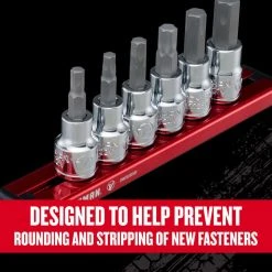 Craftsman V-Series X-Tract Technology 3/8 In. Drive Metric Hex Bit Socket Set 6 Pc -Professional Tools Discount Store bc5e41b0 109b 49ed b87f 8e5c09ea79e3