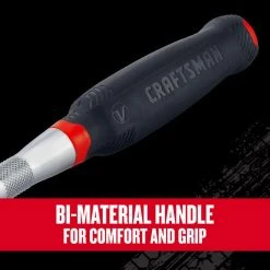 Craftsman V-Series 1/2 In. Drive Comfort Grip Ratchet 96 Teeth -Professional Tools Discount Store bc8568be 20e3 4191 b69a f9df6b887990