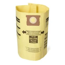 Craftsman 1 In. L X 7 In. W Wet/Dry Vac Filter Bag 15-22 Gal 2 Pc