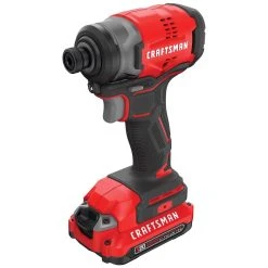 Professional Tools Discount Store 15 Craftsman V20 1/4 In. Cordless Brushless Impact Driver Kit (Battery & Charger)