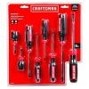 Craftsman Phillips/Slotted Multi-Bit Screwdriver Set 8 In. 8 Pc