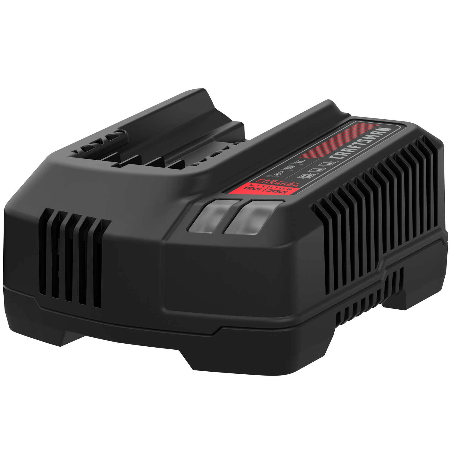 Craftsman V20 CMCB104 20 V Lithium-Ion Battery Rapid Charger 1 Pc 3 Craftsman V20 CMCB104 20 V Lithium-Ion Battery Rapid Charger 1 Pc