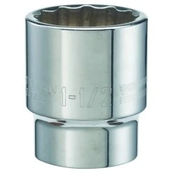 Craftsman 1-1/2 In. X 3/4 In. Drive SAE 12 Point Standard Shallow Socket 1 Pc