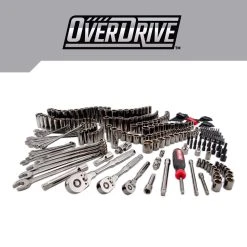 Craftsman OVERDRIVE 1/4 & 3/8 & 1/2 In. Drive Metric/SAE 6 Point Mechanic's Tool Set 284 Pc -Professional Tools Discount Store cb7926fa 18d7 44e1 afa3 0fe08307e247