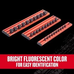 Craftsman V-Series 1/4, 3/8 And 1/2 In. Drive Magnetic Socket Rail Set 3 Pc -Professional Tools Discount Store cc44a94e f801 4230 ad50 cd7d2900e32c