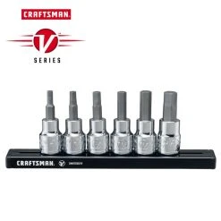 Craftsman V-Series X-Tract Technology 3/8 In. Drive SAE Hex Bit Socket Set 6 Pc -Professional Tools Discount Store ce35f665 82ca 45ba 8510 f7e6f23cc1ac