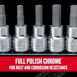 Craftsman V-Series X-Tract Technology 3/8 In. Drive SAE Hex Bit Socket Set 6 Pc -Professional Tools Discount Store cfae37c1 f7f3 4298 a67a 847f2eda730f