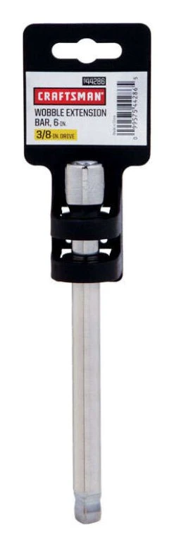 Craftsman 6 In. L X 3/8 In. Drive Metric And SAE Wobble Extension Bar 1 Pc -Professional Tools Discount Store d540e588 e648 4aa9 83f6 ed0cc1adaa50
