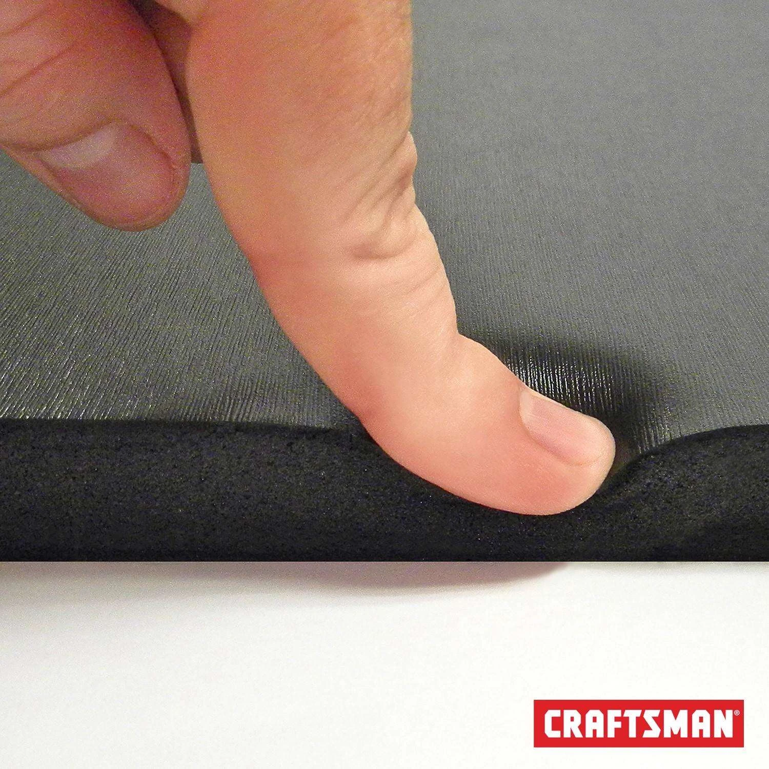 Craftsman 20 In. W X 32 In. L Black Polyurethane Foam Anti Fatigue Mat 10 Craftsman 20 In. W X 32 In. L Black Polyurethane Foam Anti Fatigue Mat - Image 8