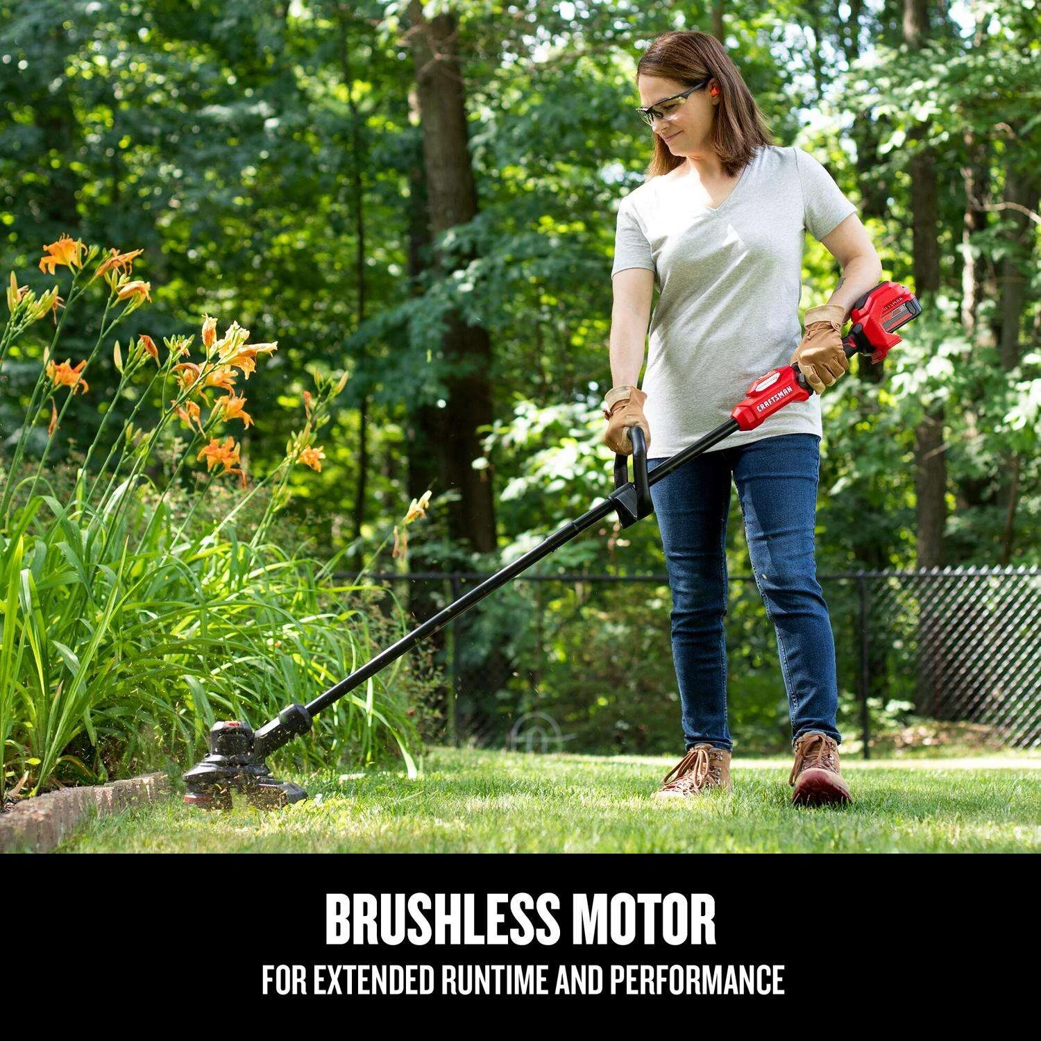 Craftsman V20 BRUSHLESS RP CMCST930P1 13 In. Battery String Trimmer Kit (Battery & Charger) 9 Craftsman V20 BRUSHLESS RP CMCST930P1 13 In. Battery String Trimmer Kit (Battery & Charger) - Image 7
