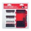 Craftsman Impact Rated Driver Bit Set Black Oxide 33 Pc
