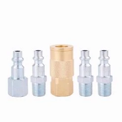 Craftsman Brass/Steel Coupler And Plug 1/4 In. 5 Pc -Professional Tools Discount Store ea49eda1 0179 4873 b7aa f3186e575003