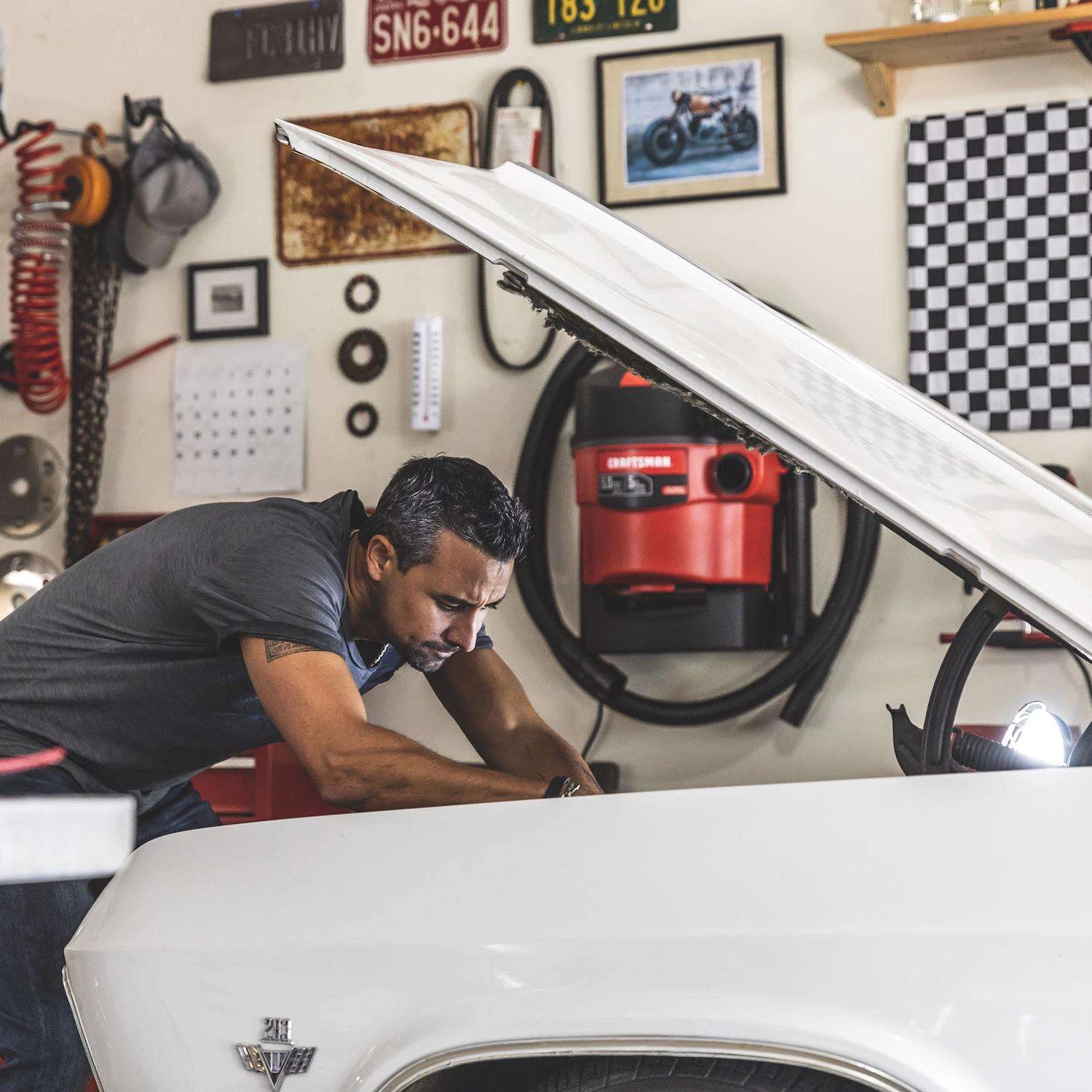 Craftsman 5 Gal Corded Wet/Dry Vacuum 5 Amps 120 V 5 HP 9 Craftsman 5 Gal Corded Wet/Dry Vacuum 5 Amps 120 V 5 HP - Image 7