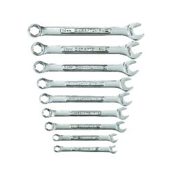 Craftsman 6 Point Metric Wrench Set 10 In. L 9 Pc