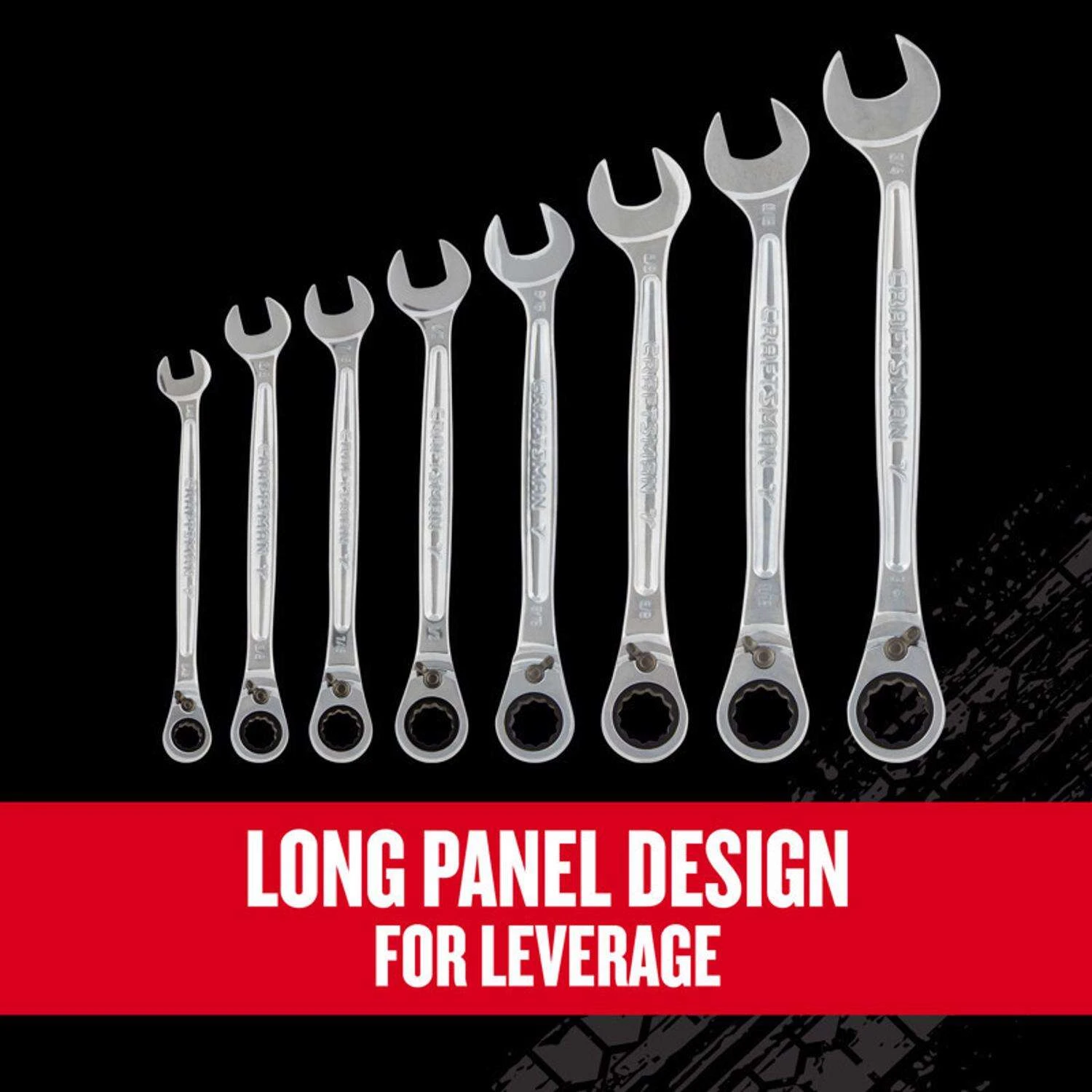 Craftsman V-Series SAE Extra Long Flex Head Box Wrench Set 7 Pc 7 Craftsman V-Series SAE Extra Long Flex Head Box Wrench Set 7 Pc - Image 5
