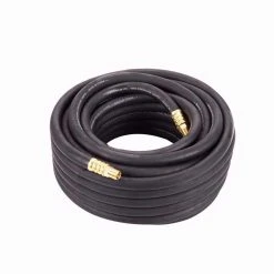 Craftsman 50 Ft. L X 3/8 In. D Rubber Air Hose 300 Psi Black