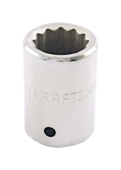 Craftsman 7/8 In. X 3/4 In. Drive SAE 12 Point Standard Socket 1 Pc