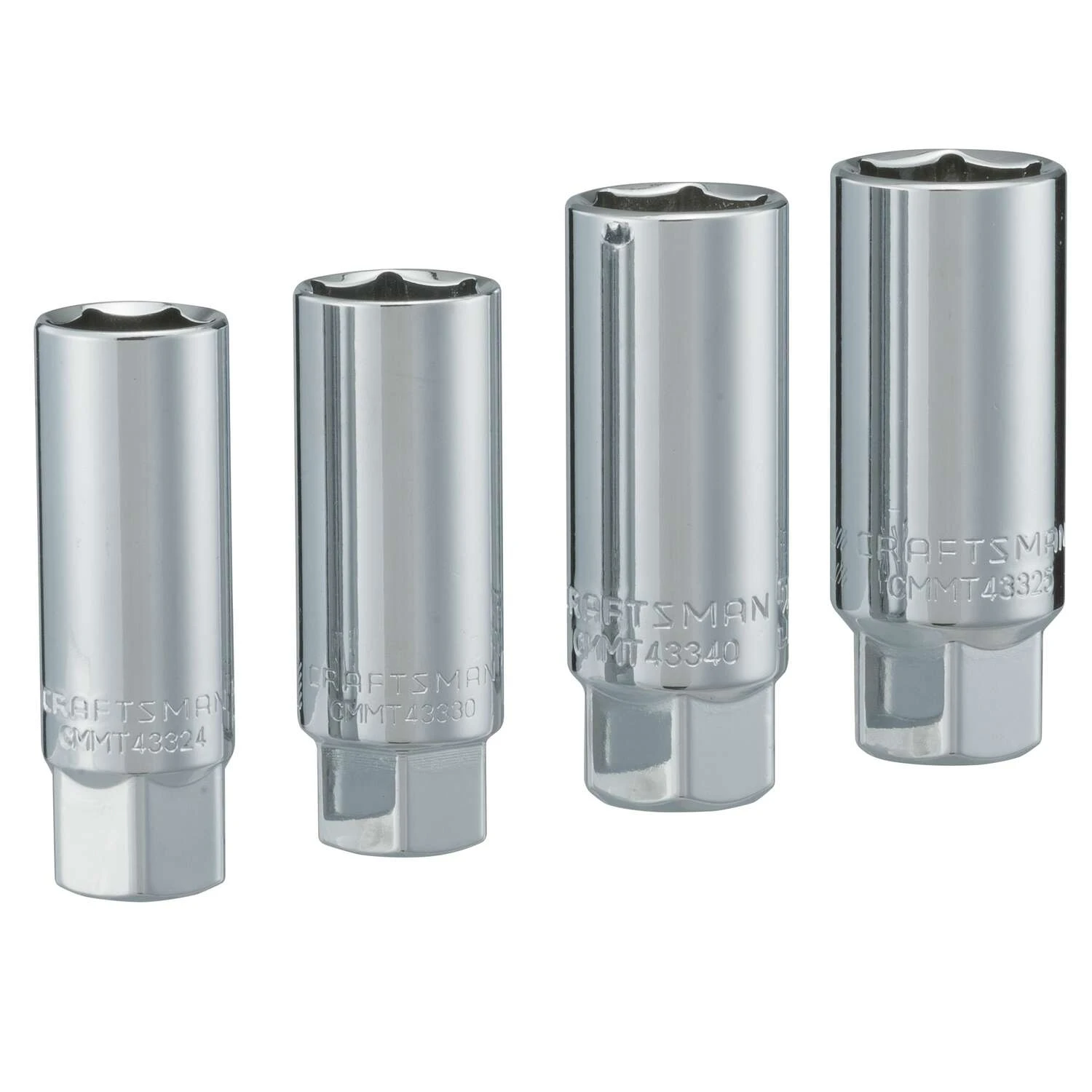 Craftsman 3/8 In. Drive Metric And SAE 6 Point Standard Spark Plug Socket Set 4 Pc 4 Craftsman 3/8 In. Drive Metric And SAE 6 Point Standard Spark Plug Socket Set 4 Pc - Image 2
