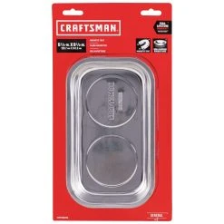Craftsman 9.5 In. L X 5.5 In. W Silver Magnetic Tray 1 Pk -Professional Tools Discount Store fe817152 5770 45f1 970a 3f07b6475528