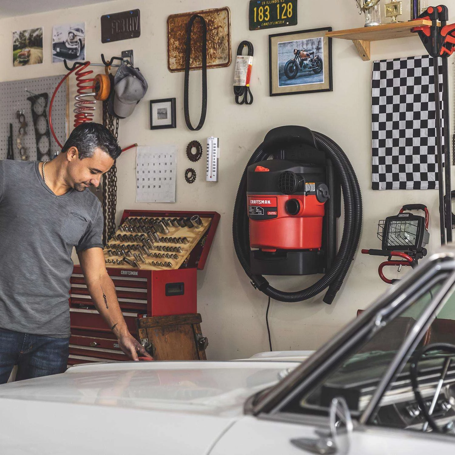 Craftsman 5 Gal Corded Wet/Dry Vacuum 5 Amps 120 V 5 HP 11 Craftsman 5 Gal Corded Wet/Dry Vacuum 5 Amps 120 V 5 HP - Image 9