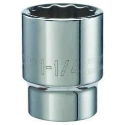 Craftsman 1-1/4 In. X 3/4 In. Drive SAE 12 Point Standard Socket 1 Pc