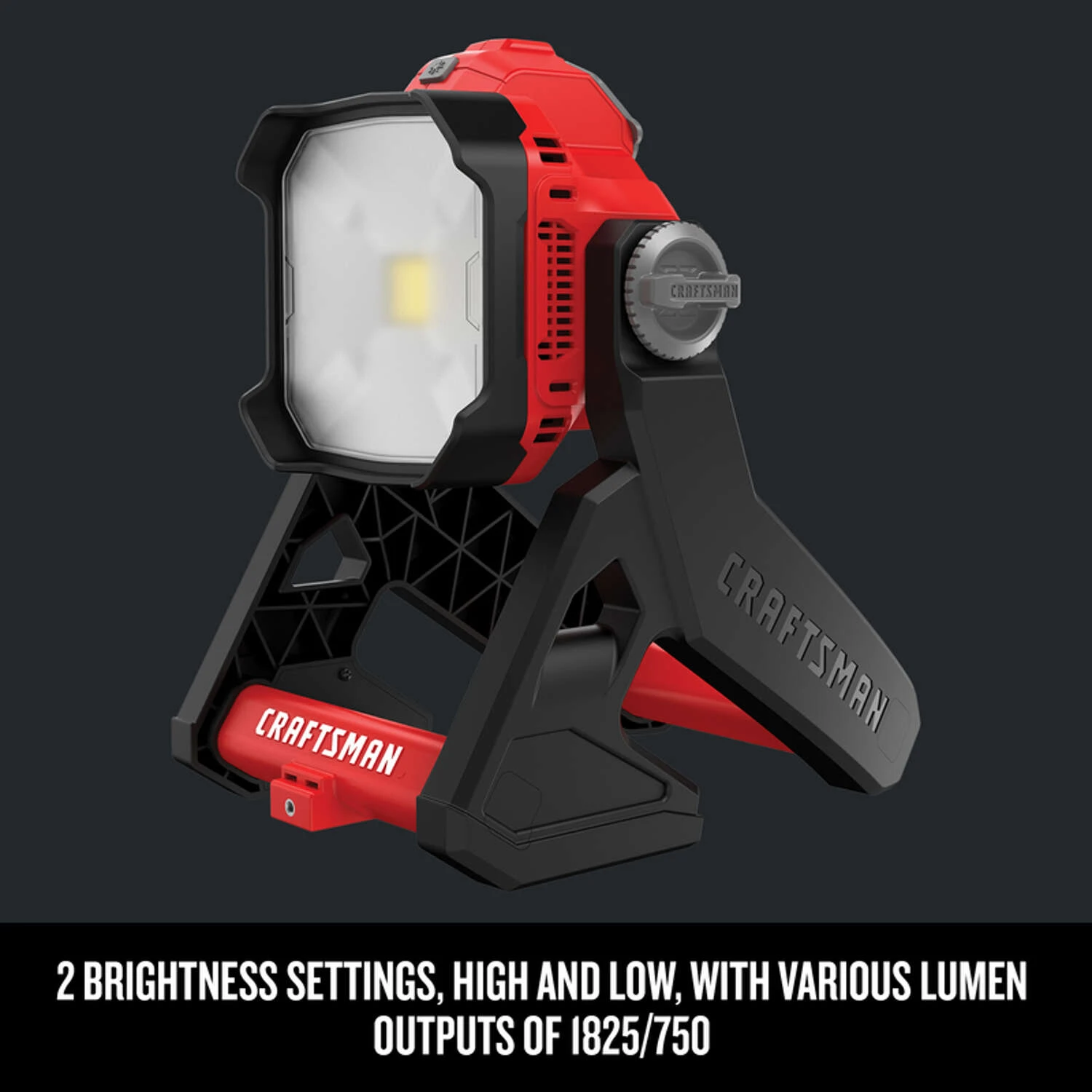 Craftsman V20 1825 Lm LED Battery Stand (H Or Scissor) Work Light 4 Craftsman V20 1825 Lm LED Battery Stand (H Or Scissor) Work Light - Image 2